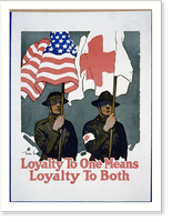 Loyalty to one means loyalty to both.Gordon Grant, Antique Print