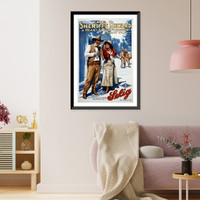 The Sheriff's reward A heart taken prisoner : Cowboy drama.Goes Litho. Co., Chicago, Antique Print