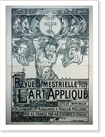 Revue Bimestrielle pour L'art appliqu&eacute;.J. Thorn Prikker, Vintage Wall Art