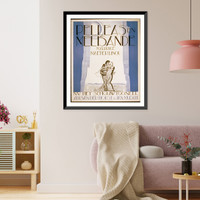 Historic Framed Print, Pelleasen Melisande.H.V.D. Velde,  17-7/8" x 21-7/8"