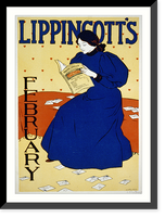 Lippincott's for February.J.J. Gould, Jr. - 2 Classic, Vintage Wall Art
