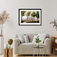 Historic Framed Print, Castle garden, New York: From the battery - 2,  17-7/8" x 21-7/8"