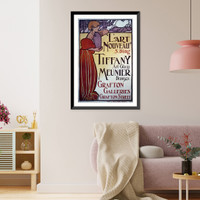 L'Art noveau S. Bing, Tiffany, art glass, Meunier bronzes.F. Brangwyn Classic, Vintage Print