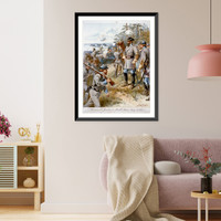 Stonewall Jackson, Bull Run, Aug. 17, 1861 - 2, Antique Wall Art
