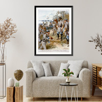 Stonewall Jackson, Bull Run, Aug. 17, 1861 - 2, Antique Wall Art