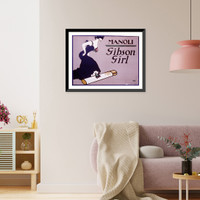 Manoli : Gibson girl, Historic Print
