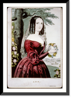 Historic Framed Print, Ann,  17-7/8" x 21-7/8"