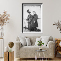 Historic Framed Print, Gaby Deslys and Harry Pilcer,  17-7/8" x 21-7/8"