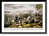 Capitulation of Vera Cruz: The Mexican soldiers marching out, and surrendering their arms to Genl. Scott. March 29, 1847, Vintage Poster