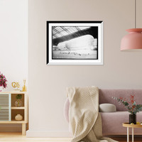 Dirigible balloon on Baron E. DeMarcay Classic, Antique Poster