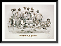 The champions of the ball racket: At the close of the season, Historic Print