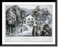 Chappaqua Farm, Westchester County, N.Y.: The residence of the Hon. Horace Greeley Classic, Historic Print