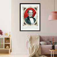 Historic Framed Print, Daniel Webster: New Englands choice for twelfth President of the United States,  17-7/8" x 21-7/8"
