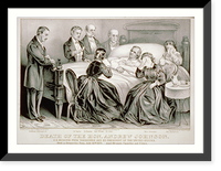 Death of the Hon. Andrew Johnson: U.S. Senator from Tennessee and Ex-President of the United States - 2, Antique Poster
