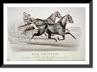 Historic Framed Print, Dick Swiveller: By Walkill chief, dam a Clay Mare,  17-7/8" x 21-7/8"