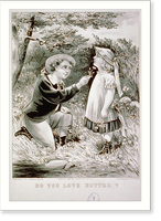 Historic Framed Print, Do you love butter?,  17-7/8" x 21-7/8"