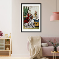 Historic Framed Print, Eliza,  17-7/8" x 21-7/8"