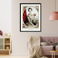 Historic Framed Print, Eliza Jane,  17-7/8" x 21-7/8"