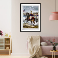 General Taylor and staff: the heroes of Palo Alto, Reseca de la Palma, Monterey, and Buena Vista, Historic Print