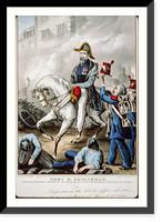 Genl. E. Cavaignac: appointed provisional president of the French republic with the powers of a dictator, June 23, 1848, Antique Wall Art