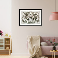 Give us this day our daily bread Classic, Historic Print