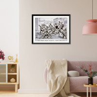 The horse shed stakes, free for all, Antique Wall Art