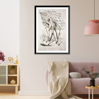 Historic Framed Print, The hour of victory: zouaves,  remember ellsworth"!",  17-7/8" x 21-7/8"