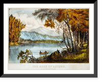 Historic Framed Print, Hues of autumn: on the Racquet River,  17-7/8" x 21-7/8"