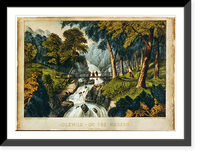 Idlewild. on the Hudson: the glen, Antique Wall Art