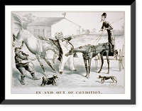 Historic Framed Print, In and out of condition - 2,  17-7/8" x 21-7/8"