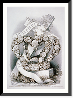 Historic Framed Print, In memory of - 4,  17-7/8" x 21-7/8"