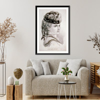 Historic Framed Print, Just my style,  17-7/8" x 21-7/8"