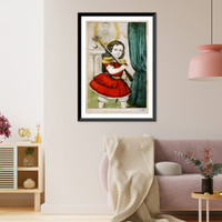 Historic Framed Print, The little hero - 2,  17-7/8" x 21-7/8"