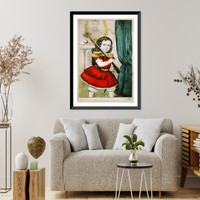 Historic Framed Print, The little hero - 2,  17-7/8" x 21-7/8"