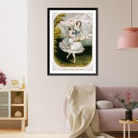 Historic Framed Print, Love is the lightest,  17-7/8" x 21-7/8"