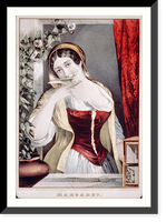 Historic Framed Print, Margaret - 4,  17-7/8" x 21-7/8"