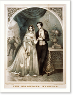 Historic Framed Print, The marriage evening,  17-7/8" x 21-7/8"