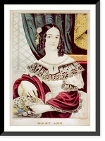 Historic Framed Print, Mary Ann,  17-7/8" x 21-7/8"