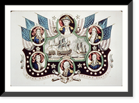 Naval heroes of the United States: no. 3 - 2 Classic, Vintage Poster
