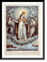 N.d. de la merci.na. sa. de las mercedes: our lady of mercy, Vintage Poster