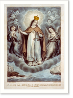 N.d. de la merci.na. sa. de las mercedes: our lady of mercy, Vintage Poster