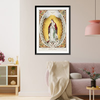 Nuestra senora de Guadalupe: our lady of Guadalupe - 2 Classic, Antique Wall Art