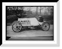 Historic Framed Print, Briarcliff Auto Race, Cedrino in Fiat Cyclone,  17-7/8" x 21-7/8"