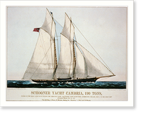 Schooner yacht Cambria, 199 tons Classic, Historic Reproduction