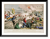 The siege of Limerick, from the 9th to 31st of August. 1690, Antique Print