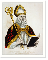 Vintage Photo Print - St. Patrick.San Paticio - Vintage Wall Art Gift