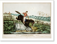 Historic Framed Print, A strange country: hunting casualties,  17-7/8" x 21-7/8"