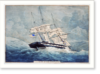 Historic Framed Print, U.S. sloop of war Albany: 22 guns - 2,  17-7/8" x 21-7/8"