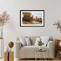 Vintage Americana Print - Early autumn: Salmon Branch, Granby