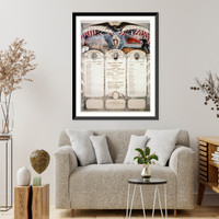 Historic Framed Print, The soldier's record - Thirty-Ninth Regiment, Company G, Mass. Volunteers - 2,  17-7/8" x 21-7/8"